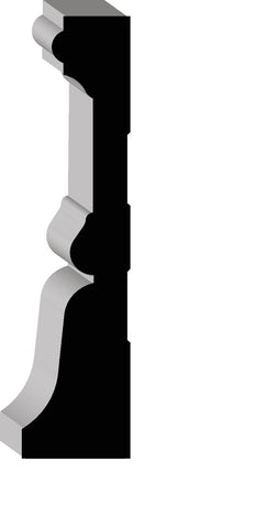 07704, MDF Pré-Peint, Architrave - Alexandria Moulding