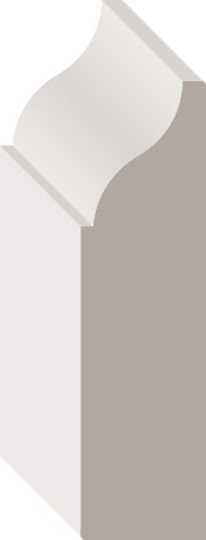07936, MDF Pré-Peint, Arrét de Porte - Alexandria Moulding