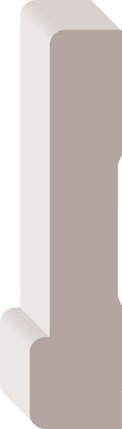 0L745, Primed MDF, Casing - Alexandria Moulding