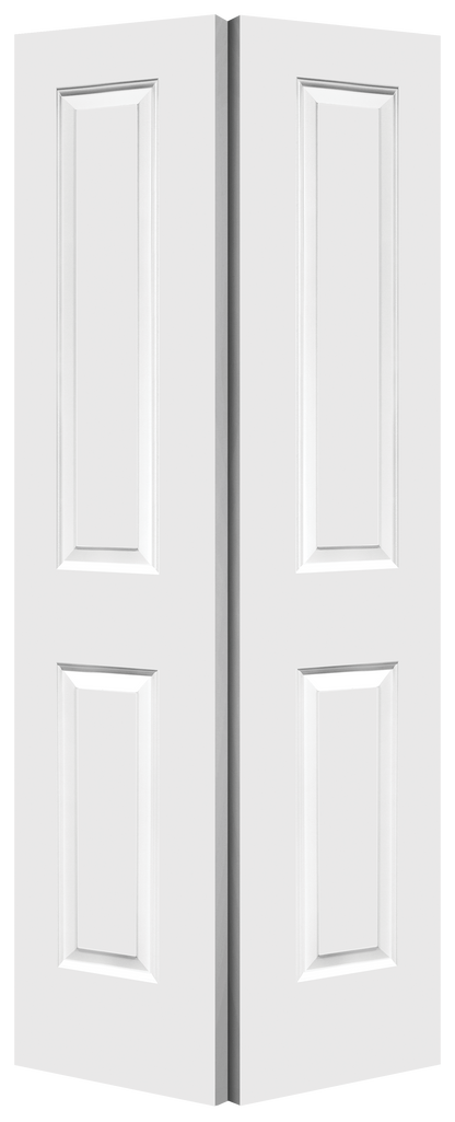 2 Panel Smooth Moulded Bifold Door
