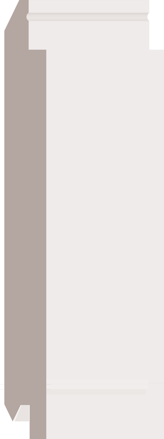4524B, Primed Finger Joint Pine, Shiplap - Alexandria Moulding