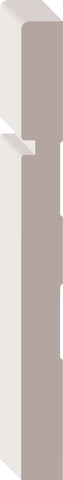 5204A, MDF Pré-Peint, Plinthe - Alexandria Moulding
