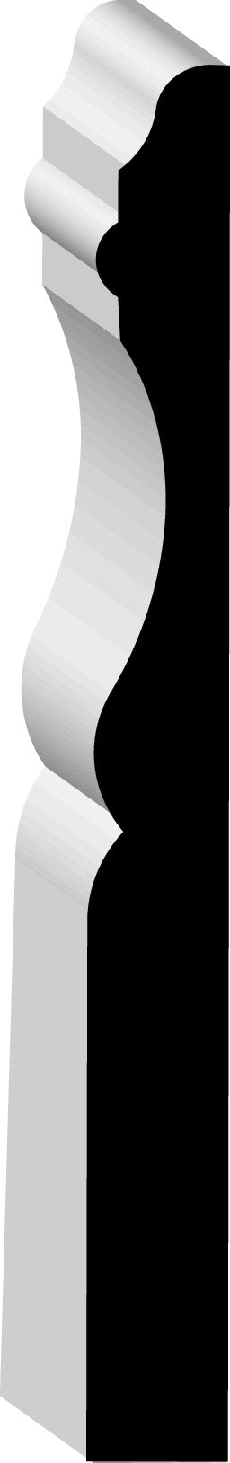 5706A, MDF Pré-Peint, Plinthe - Alexandria Moulding