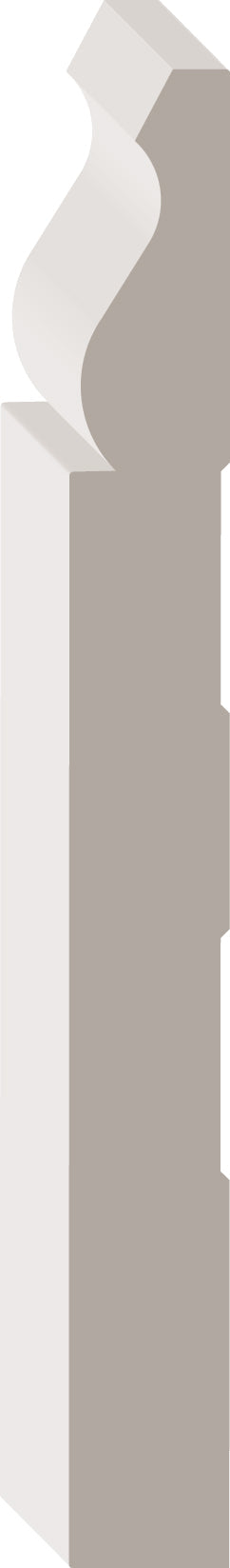 7163E | Baseboard | Alexandria Moulding