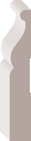 72135, Pin Jointé Pré-Peint, Plinthe - Alexandria Moulding