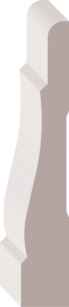 7444A, MDF Pré-Peint, Cadrage - Alexandria Moulding