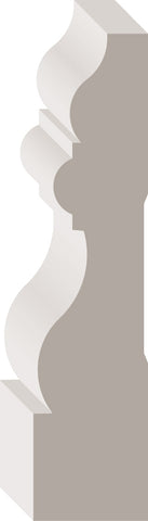 77130, MDF Pré-Peint, Cadrage - Alexandria Moulding