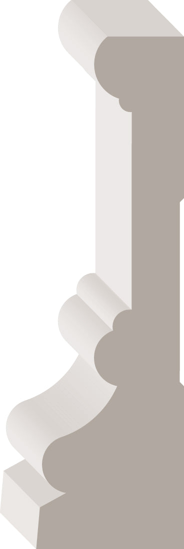 77145, MDF Pré-Peint, Cadrage - Alexandria Moulding