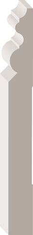 77215, MDF Pré-Peint, Plinthe - Alexandria Moulding