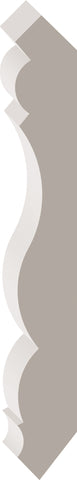 77352, MDF Pré-Peint, O'gée - Alexandria Moulding