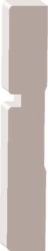 9091K, MDF Pré-Peint, Cadrage - Alexandria Moulding