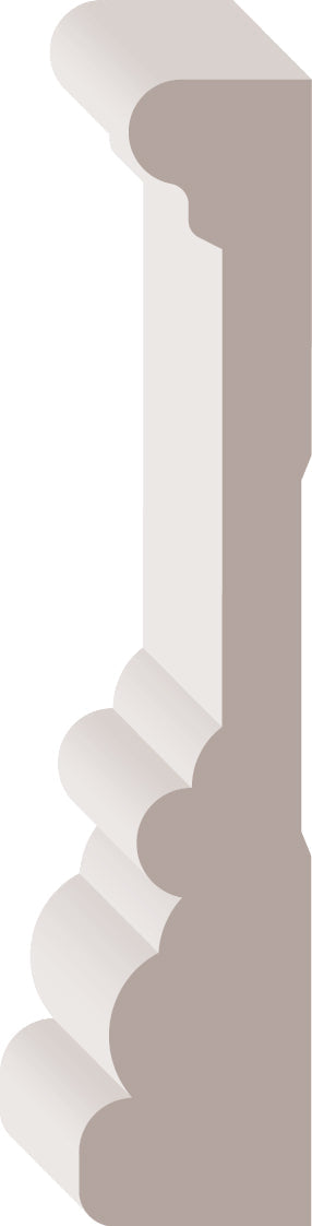 91112, MDF Pré-Peint, Cadrage - Alexandria Moulding