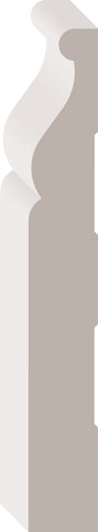 92136, MDF Pré-Peint, Plinthe - Alexandria Moulding