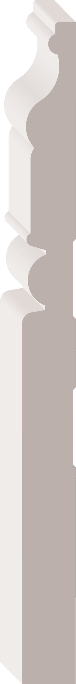 92232, MDF Pré-Peint, Plinthe - Alexandria Moulding