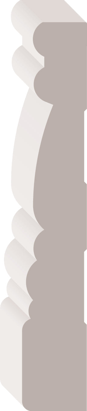 94136, MDF Pré-Peint, Cadrage - Alexandria Moulding
