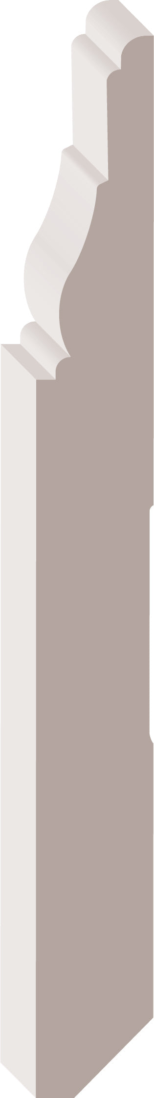 BAS-773, Peuplier, Plinthe - Alexandria Moulding