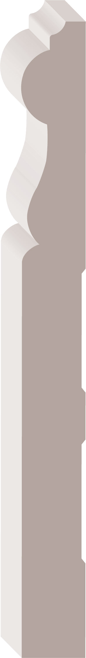 BAS-785, Peuplier, Plinthe - Alexandria Moulding