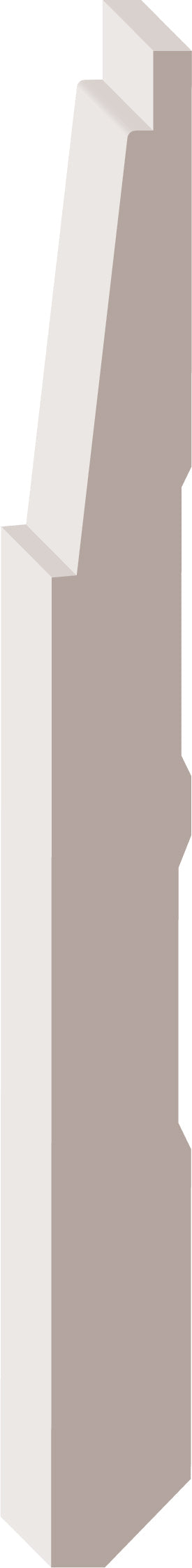 BAS-7K3, Peuplier, Plinthe - Alexandria Moulding