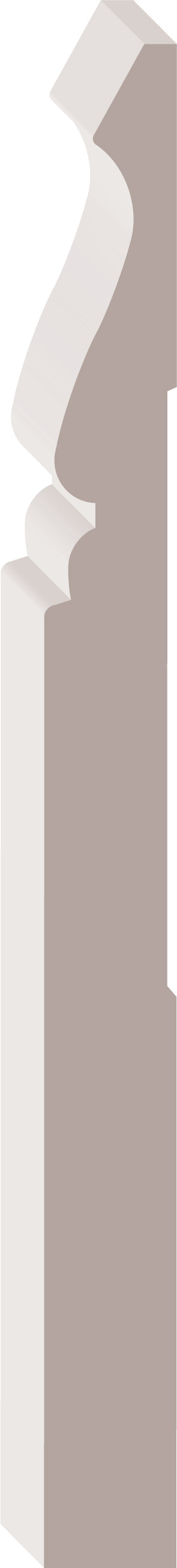 BAS-803, Peuplier, Plinthe - Alexandria Moulding