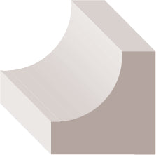 COV-001, Peuplier, Gorge - Alexandria Moulding