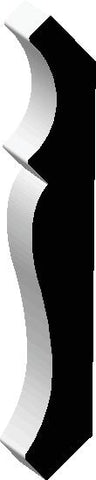 CRO-500, Oak, Baseboard - Alexandria Moulding