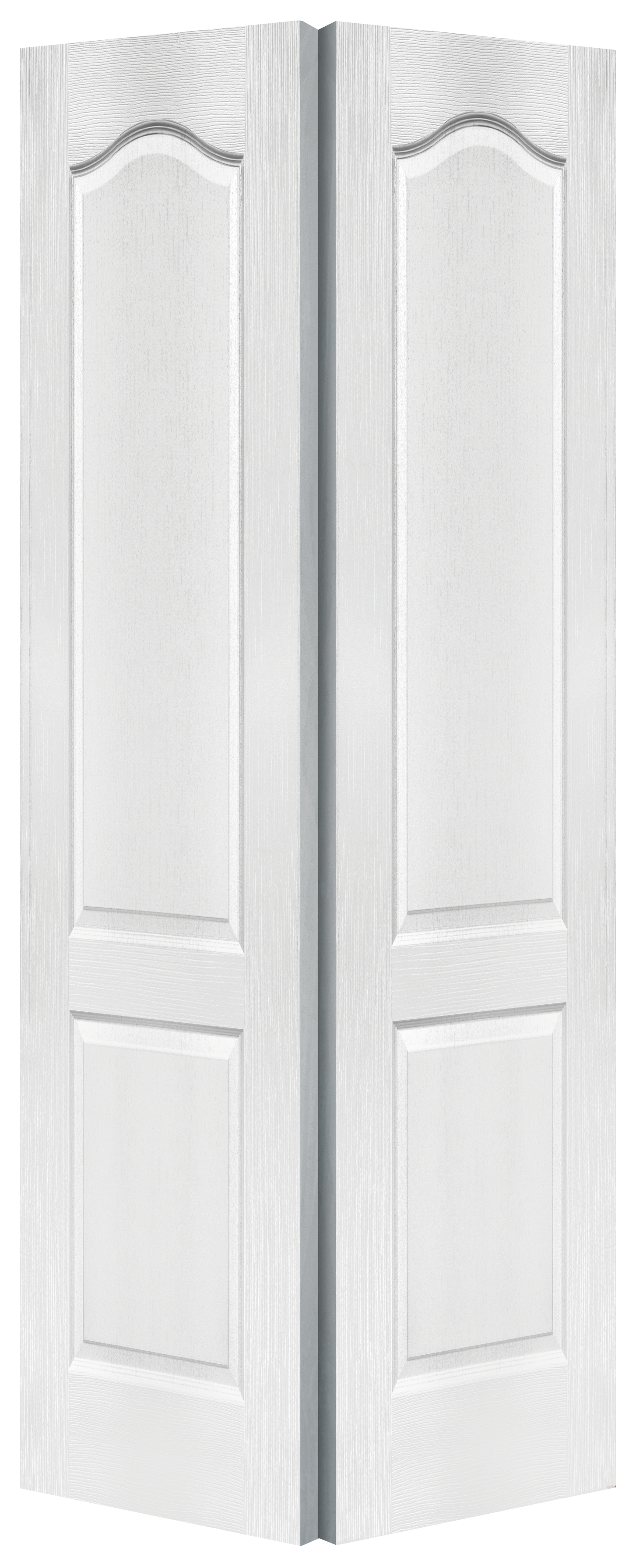 Camden® - 2 Panel Arch Textured Bifold | Doors | Alexandria Moulding