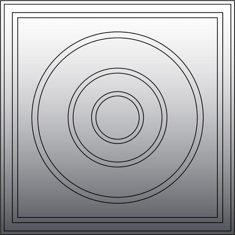 F045R, Bois Blanc, Rosette - Alexandria Moulding