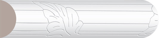 F0551, Bois Blanc, Moulure Décorative - Alexandria Moulding
