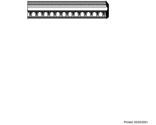 F0588, Bois Blanc, O'gée - Alexandria Moulding