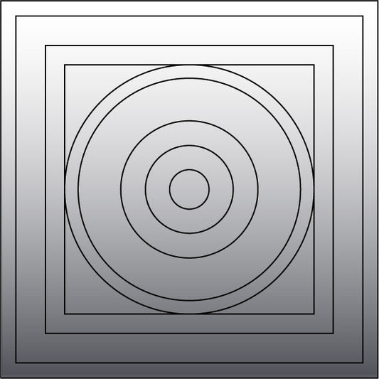 F090R, White Wood, Corner Block - Alexandria Moulding