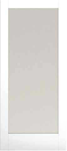 1 Lite Frit Panel (Primed Stile & Rail), Primed, Doors - Alexandria Moulding