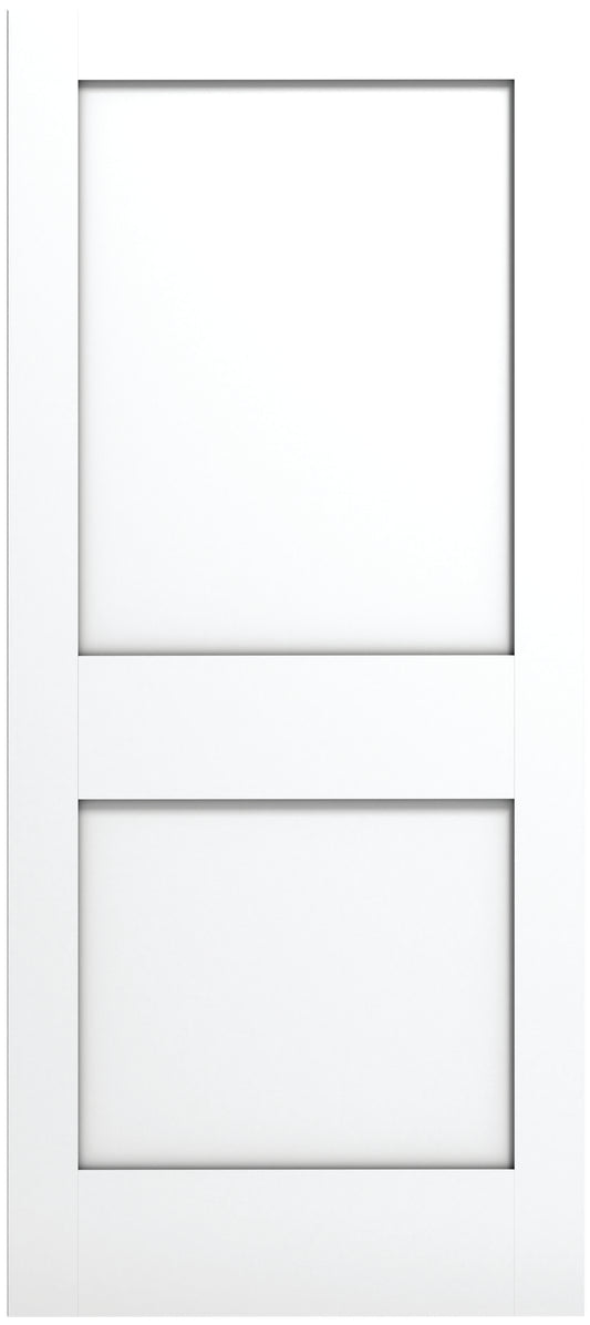 2 Panel Shaker (Primed Stile & Rail), Primed, Doors - Alexandria Moulding