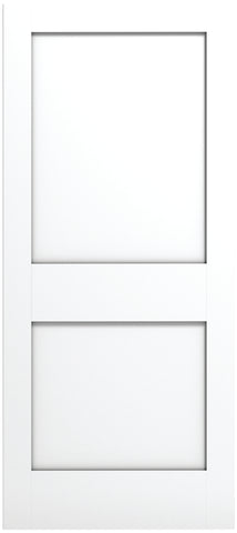 2 Panel Shaker (Primed Stile & Rail), Primed, Doors - Alexandria Moulding