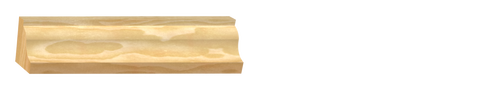SHI-002, Peuplier, Moulure á Bardeau - Alexandria Moulding