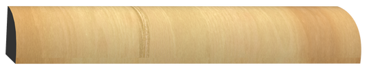 SHO-001, Poplar, Shoe Moulding - Alexandria Moulding