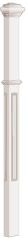 SP033, Oak, Newel Posts - Alexandria Moulding