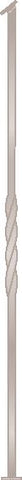 SP055, Metal, Baluster - Alexandria Moulding
