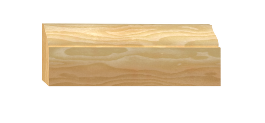 STO-100, Primed Finger Joint Poplar, Door Stop - Alexandria Moulding