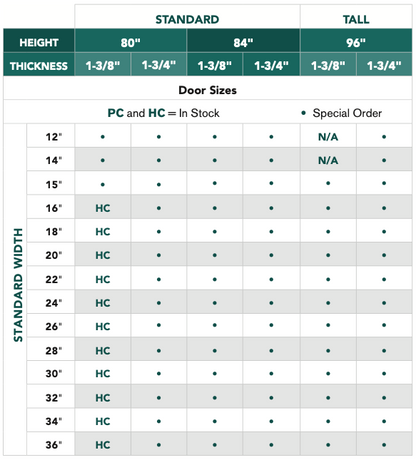 Monroe™ - 2 Panel Shaker