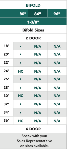 Craftsman III™ - 3 Panel Bifold