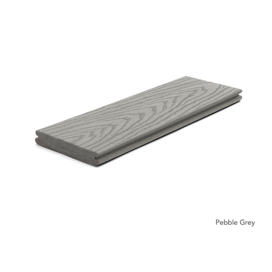 Trex Select 1.0 - Grooved, Pebble Grey, Produits extérieurs - Alexandria Moulding
