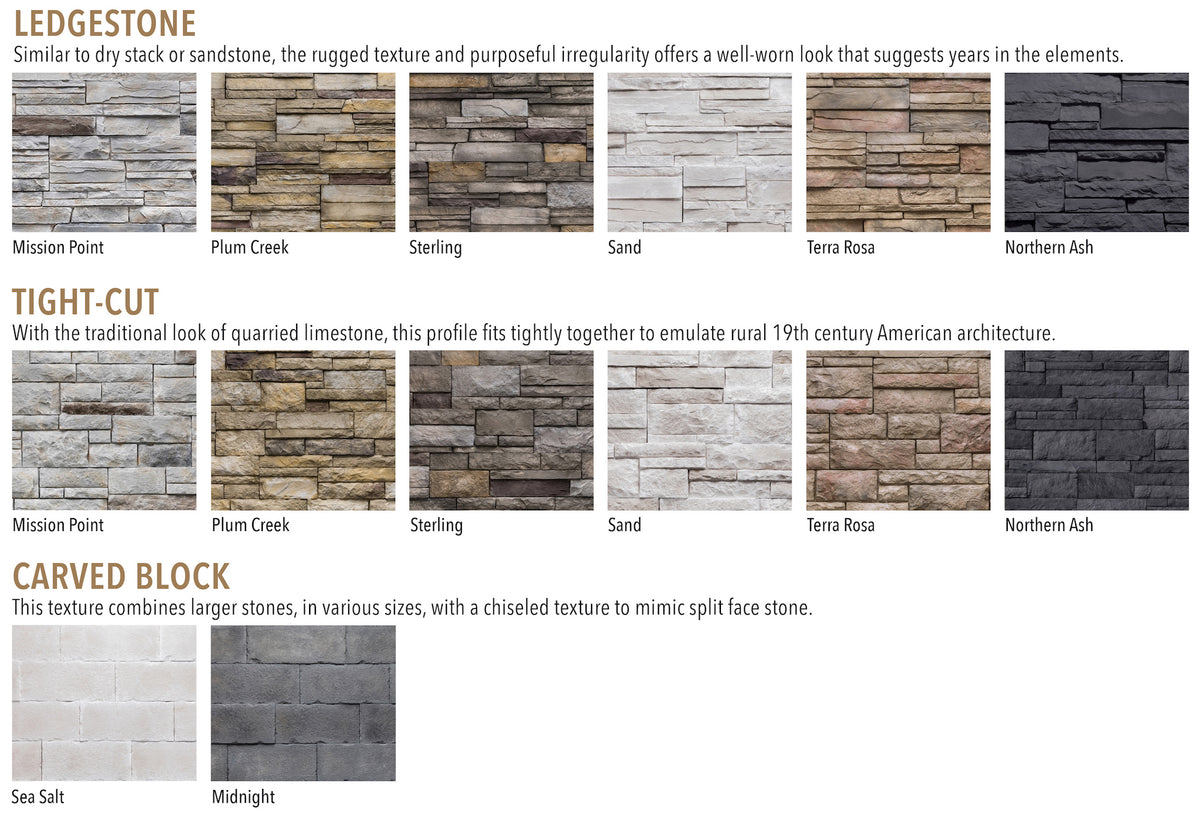 Versetta Stone Ledgestone Universal Corner | Exterior Products ...